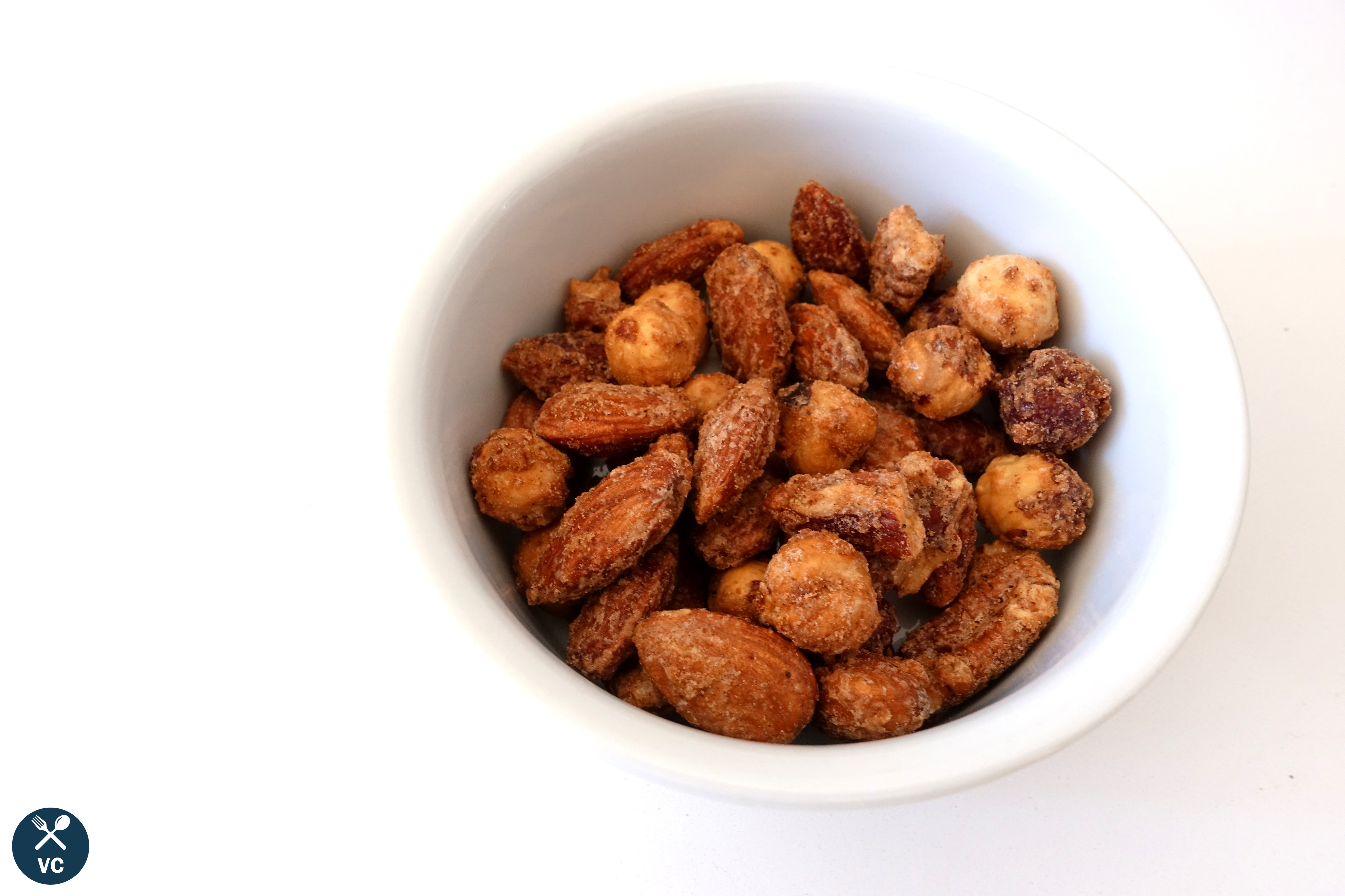 Sweet and Salty Spiced Nuts (VC in the Kitchen)