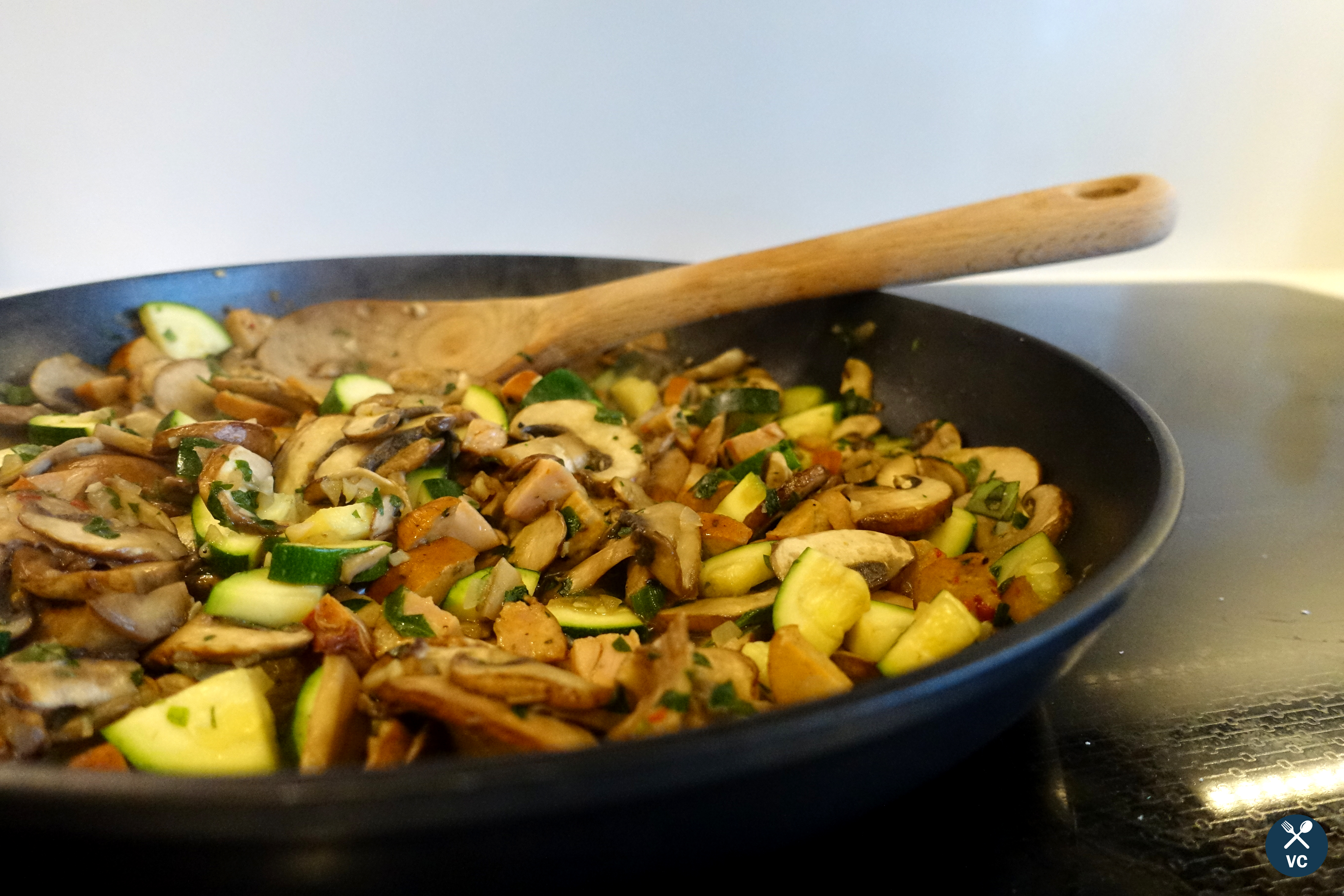 Sausages and Vegetables for Sausage Veggie Orzo