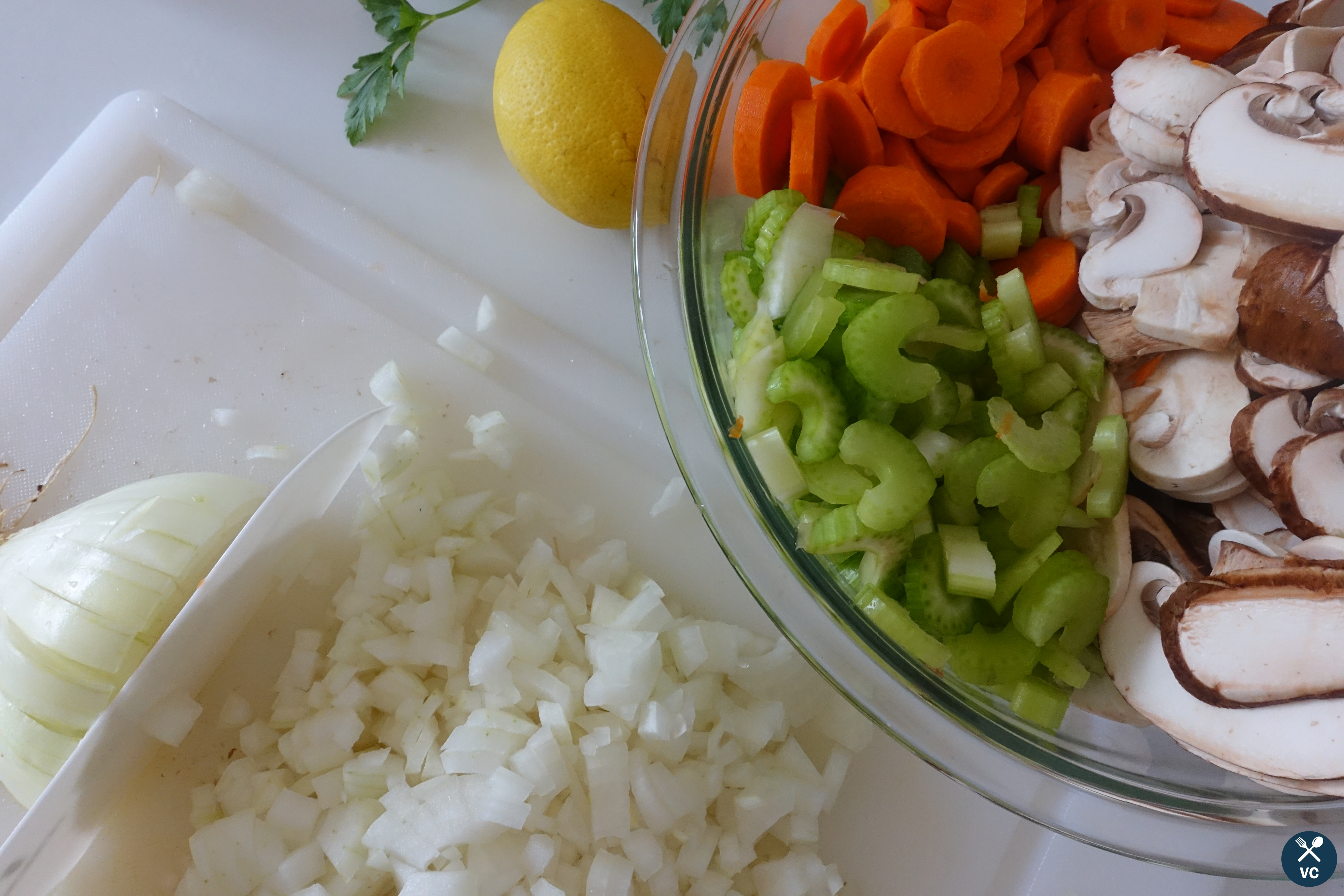 Ingredients for Slow Cooker Chicken Noodle Soup